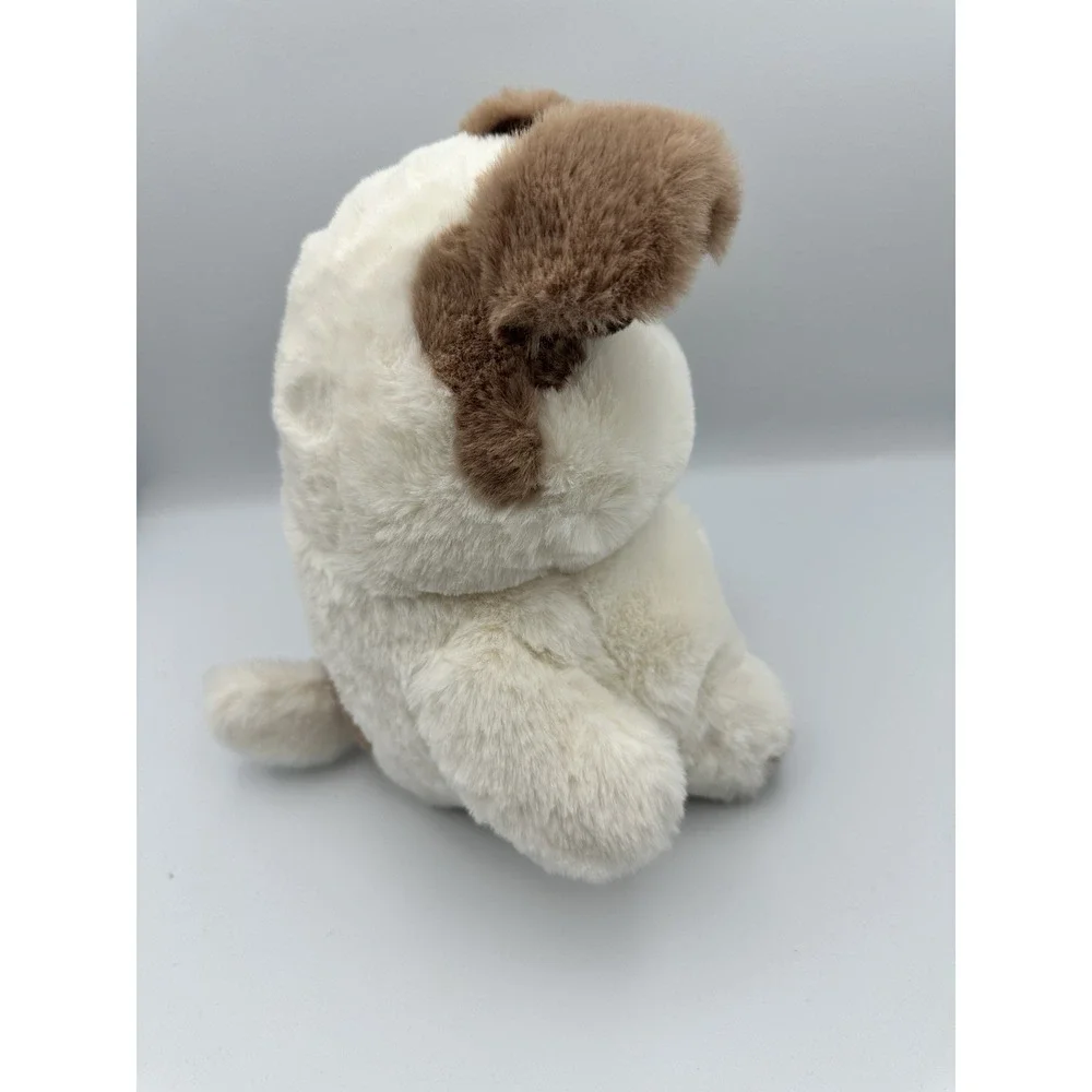 GANZ Cuddle-Oos Puppy Dog Plush Stuffed Animal Toy 89144 White Brown 10